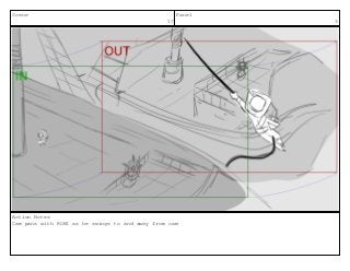 Scene
17
Panel
3
Action Notes
Cam pans with ROBI as he swings to and away from cam
 