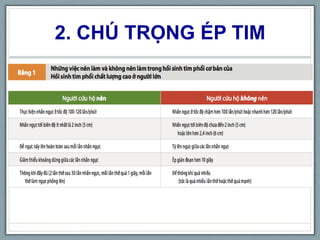 2. CHÚ TRỌNG ÉP TIM
 