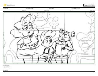 Scene
1610
Duration
14:00
Panel
11
Duration
01:00
Dialog
145 BECKY
Whaat?
Page 236/281
 