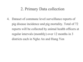 Reducing disease risks and improving food safety in smallholder pig value chains in Vietnam - Value chain assessment