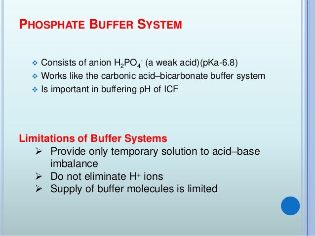 ph and buffer chemical buffer