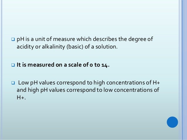 ph and buffer