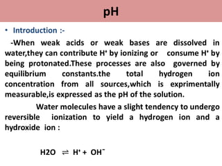 pH
 