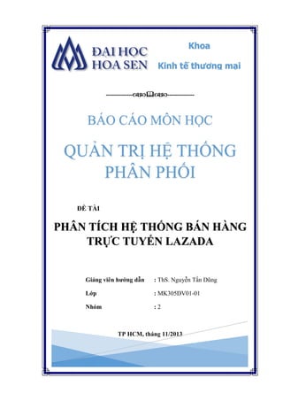 Trung gian phân phối  cầu nối giữa nhà sản xuất với người tiêu dùng