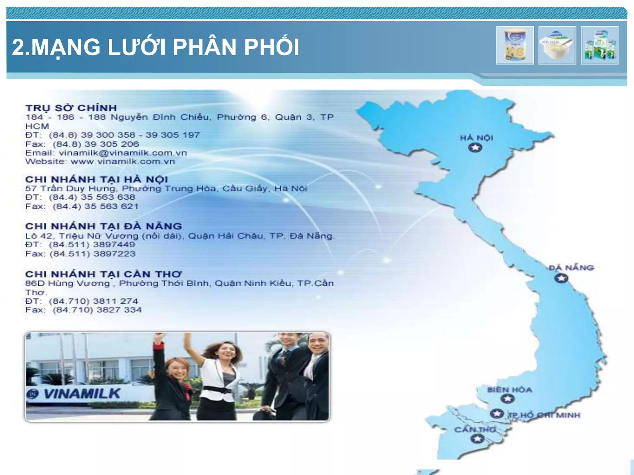 Phân tích cơ cấu của Vinamilk | PPT