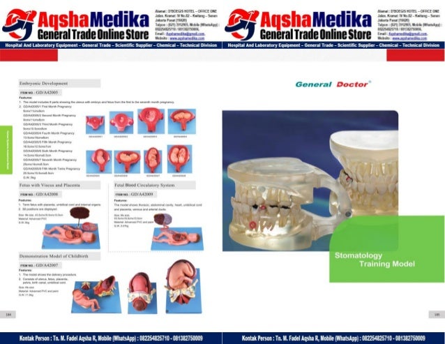 Phantom Alat Peraga Kesehatan General Doctor Product Catalog 2017-2018 – Hal.106