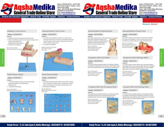 Phantom Alat Peraga Kesehatan General Doctor Product Catalog 2017-2018 – Hal.108