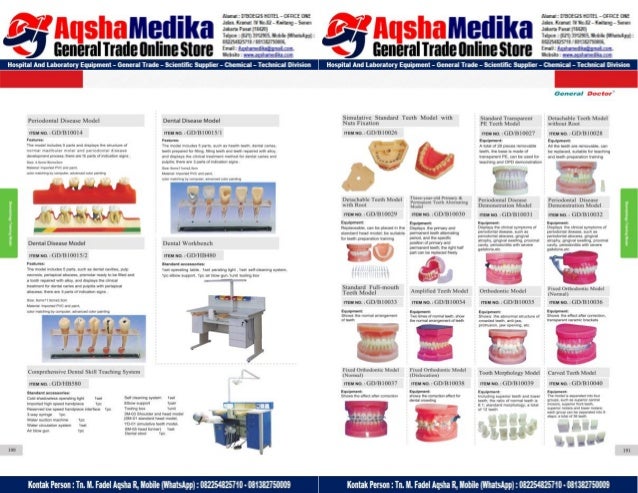 Phantom Alat Peraga Kesehatan General Doctor Product Catalog 2017-2018 – Hal.109