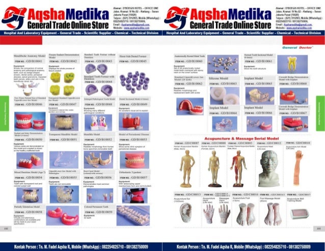 Phantom Alat Peraga Kesehatan General Doctor Product Catalog 2017-2018 – Hal.110