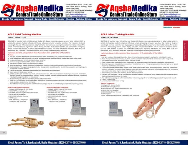 Phantom Alat Peraga Kesehatan General Doctor Product Catalog 2017-2018 – Hal.21