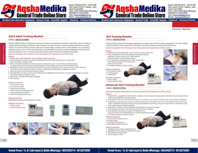 Phantom Alat Peraga Kesehatan General Doctor Product Catalog 2017-2018 – Hal.23
