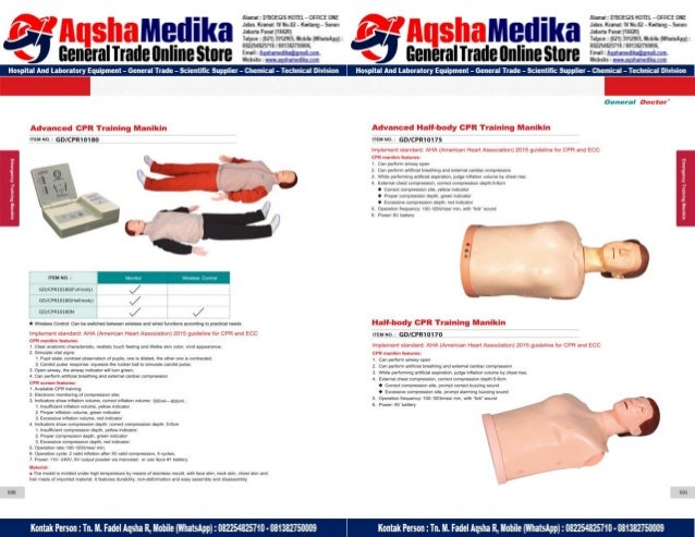 Phantom Alat Peraga Kesehatan General Doctor Product Catalog 2017-2018 – Hal.29