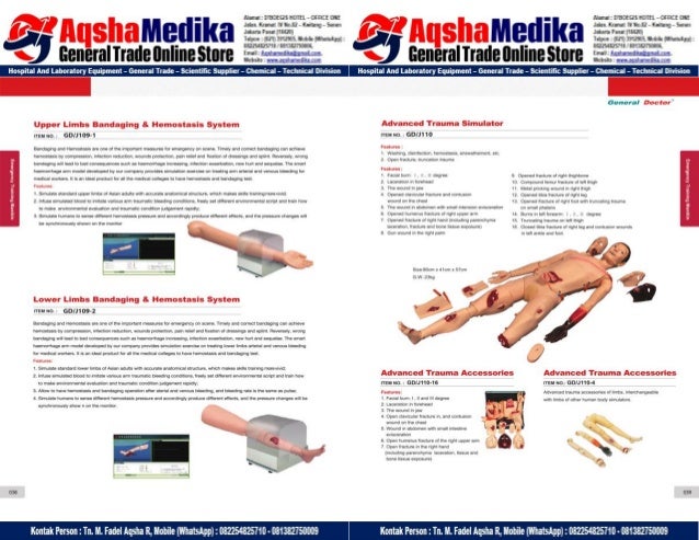 Phantom Alat Peraga Kesehatan General Doctor Product Catalog 2017-2018 – Hal.33