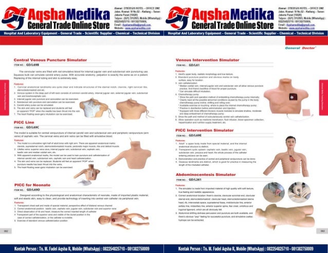 Phantom Alat Peraga Kesehatan General Doctor Product Catalog 2017-2018 – Hal.45