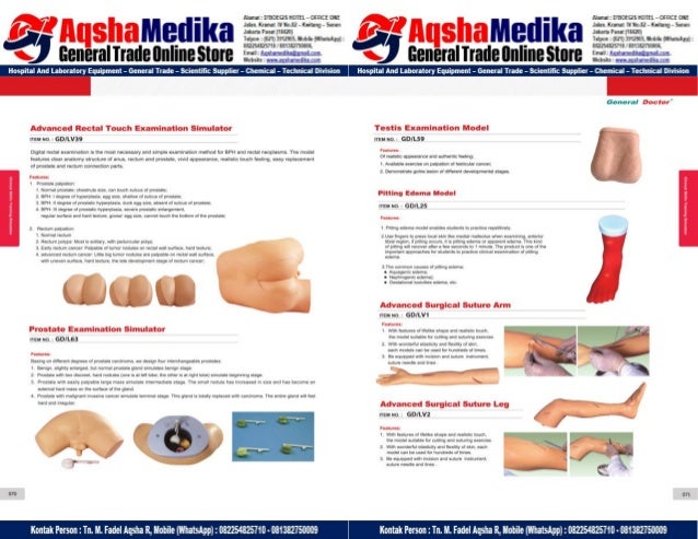 Phantom Alat Peraga Kesehatan General Doctor Product Catalog 2017-2018 – Hal.49