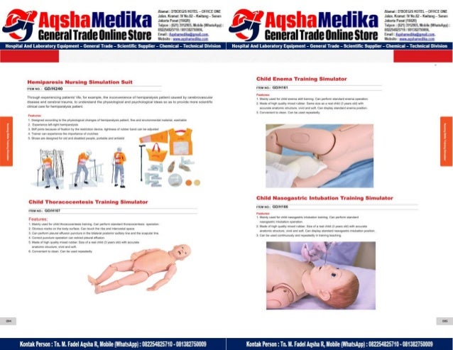 Phantom Alat Peraga Kesehatan General Doctor Product Catalog 2017-2018 – Hal.61