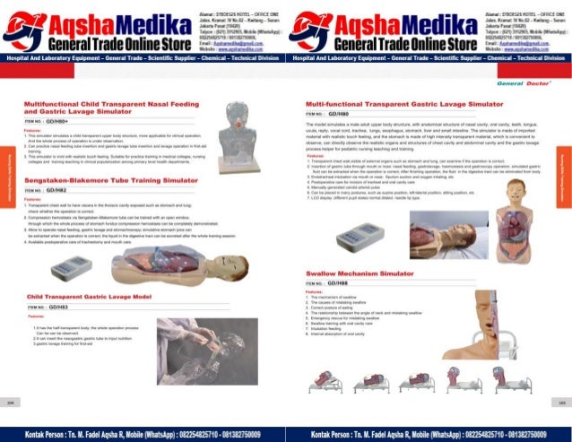Phantom Alat Peraga Kesehatan General Doctor Product Catalog 2017-2018 – Hal.66