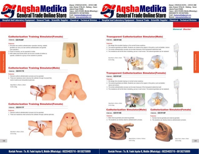Phantom Alat Peraga Kesehatan General Doctor Product Catalog 2017-2018 – Hal.68
