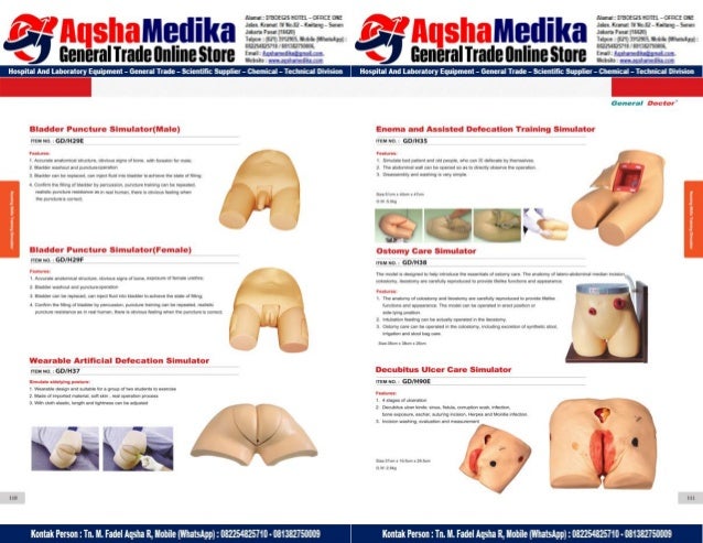Phantom Alat Peraga Kesehatan General Doctor Product Catalog 2017-2018 – Hal.69
