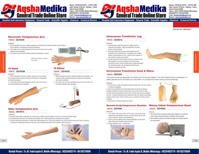 Phantom Alat Peraga Kesehatan General Doctor Product Catalog 2017-2018 – Hal.71