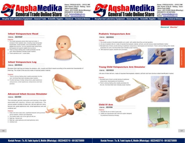 Phantom Alat Peraga Kesehatan General Doctor Product Catalog 2017-2018 – Hal.72