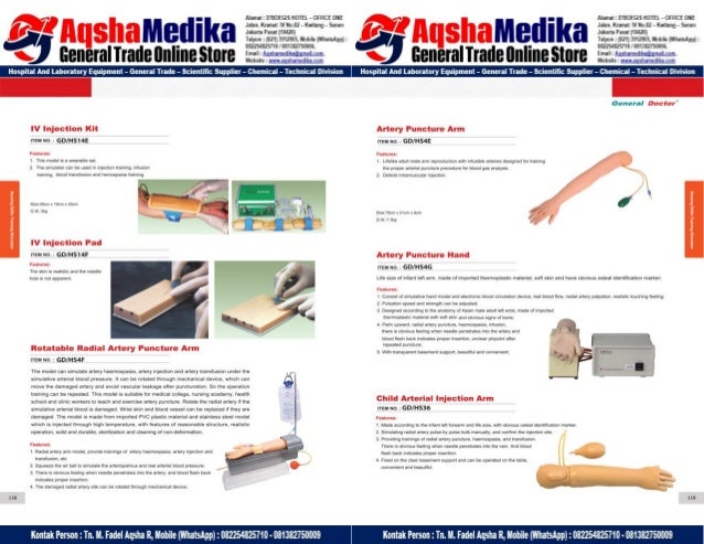 Phantom Alat Peraga Kesehatan General Doctor Product Catalog 2017-2018 – Hal.73