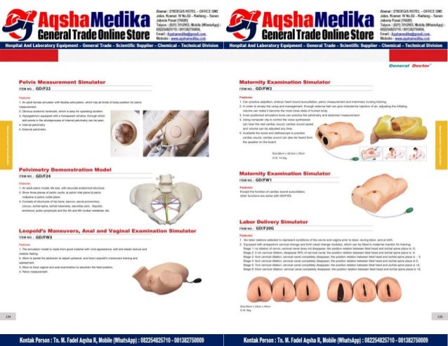 Phantom Alat Peraga Kesehatan General Doctor Product Catalog 2017-2018 – Hal.81