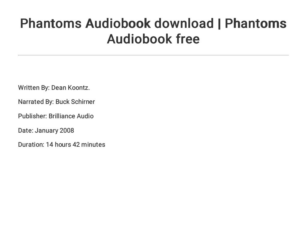 phantom pdf phantom pdf