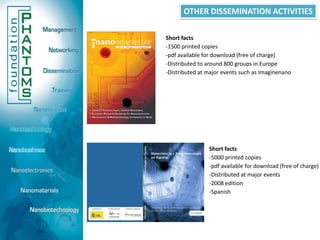State of the art of nanotechnology development in Spain, actively promoted for commercialisationin JapanICEX Nanotechnology Plan – Other Fairs