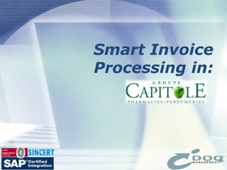 Smart Invoice Processing in: 