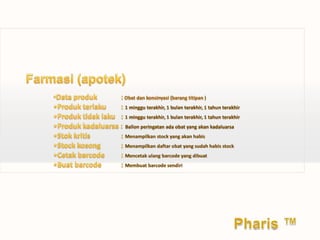 Software Rumah Sakit Pharis