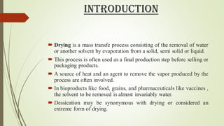 DRYING and DRYERS | PDF