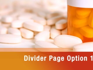 Divider Page Option 1 