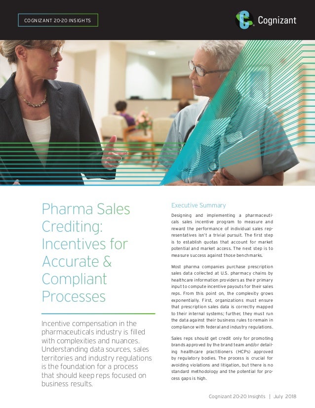 pharma sales crediting incentives for accurate compliant pharmaceuticals sales