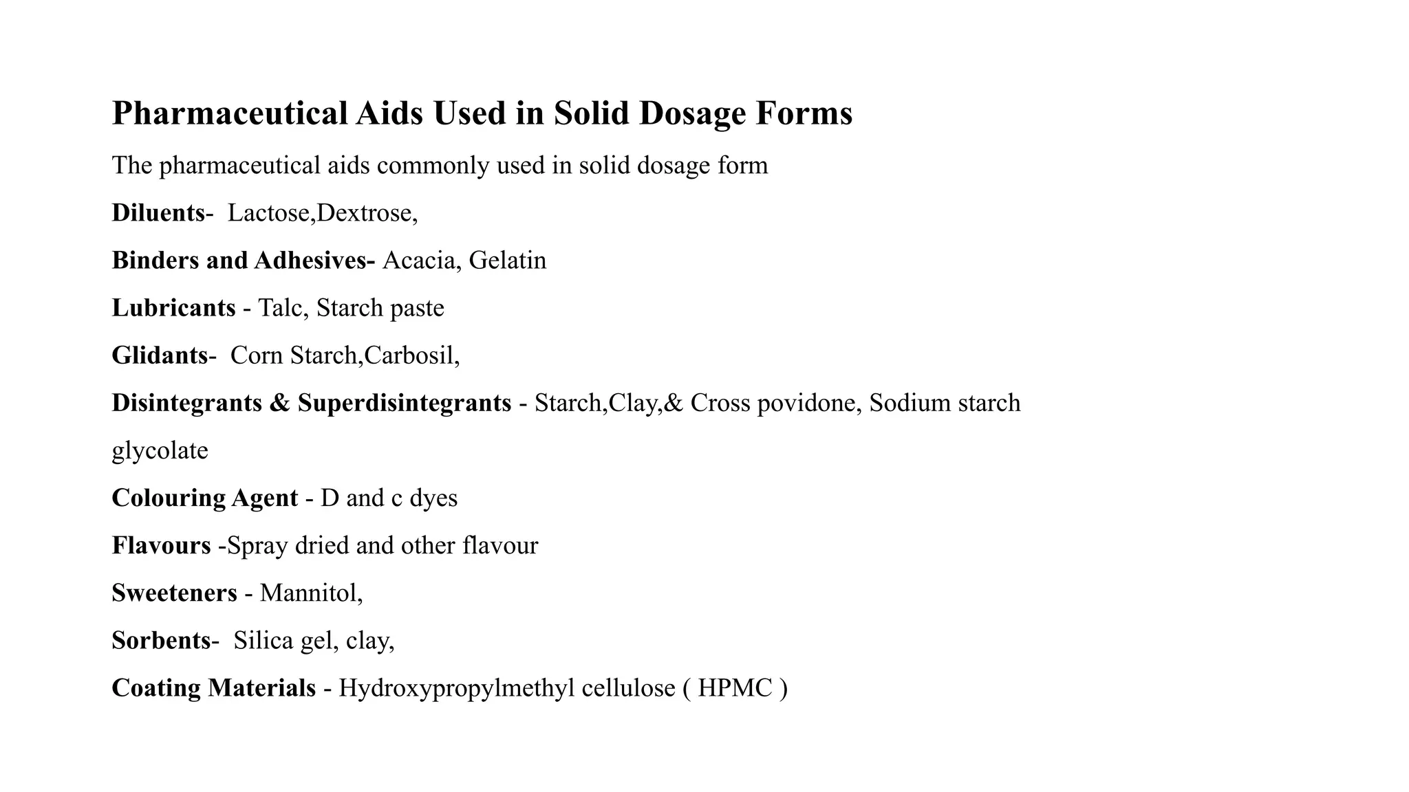 Pharmaceutical aids.pptx this is the best ppt | PPTX