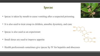 Pharmaceutical Applications of Alkaloids | PPTX