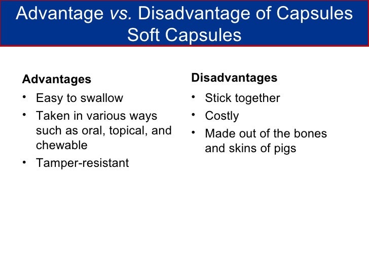 Pharmaceutical Capsules