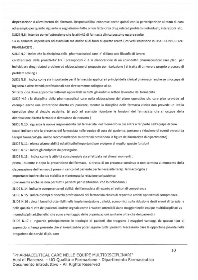 Specializzazione Farmacologia E Tossicologia Clinica Sbocchi