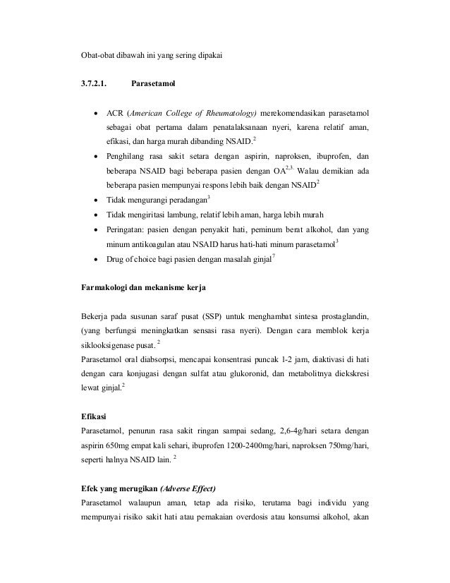 Pharmaceutical care untk pasien arthritis rematoid