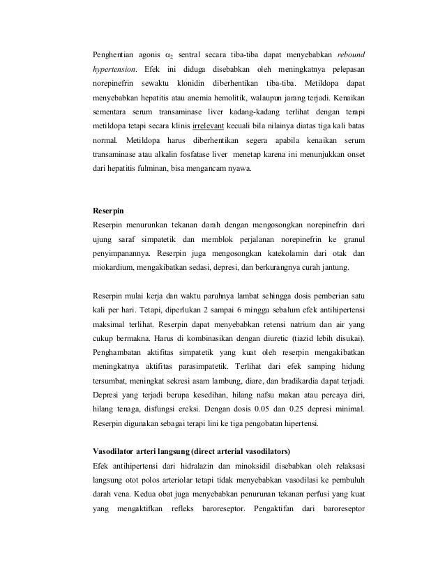 Pharmaceutical care untuk penyakit hipertensi