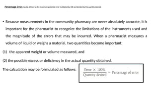 Rounding Error Example Pharma Pharmaceutical Claculations (Lec-2).pptx