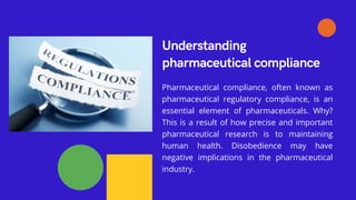 Pharmaceutical compliance what does it mean and why is it so important.pdf