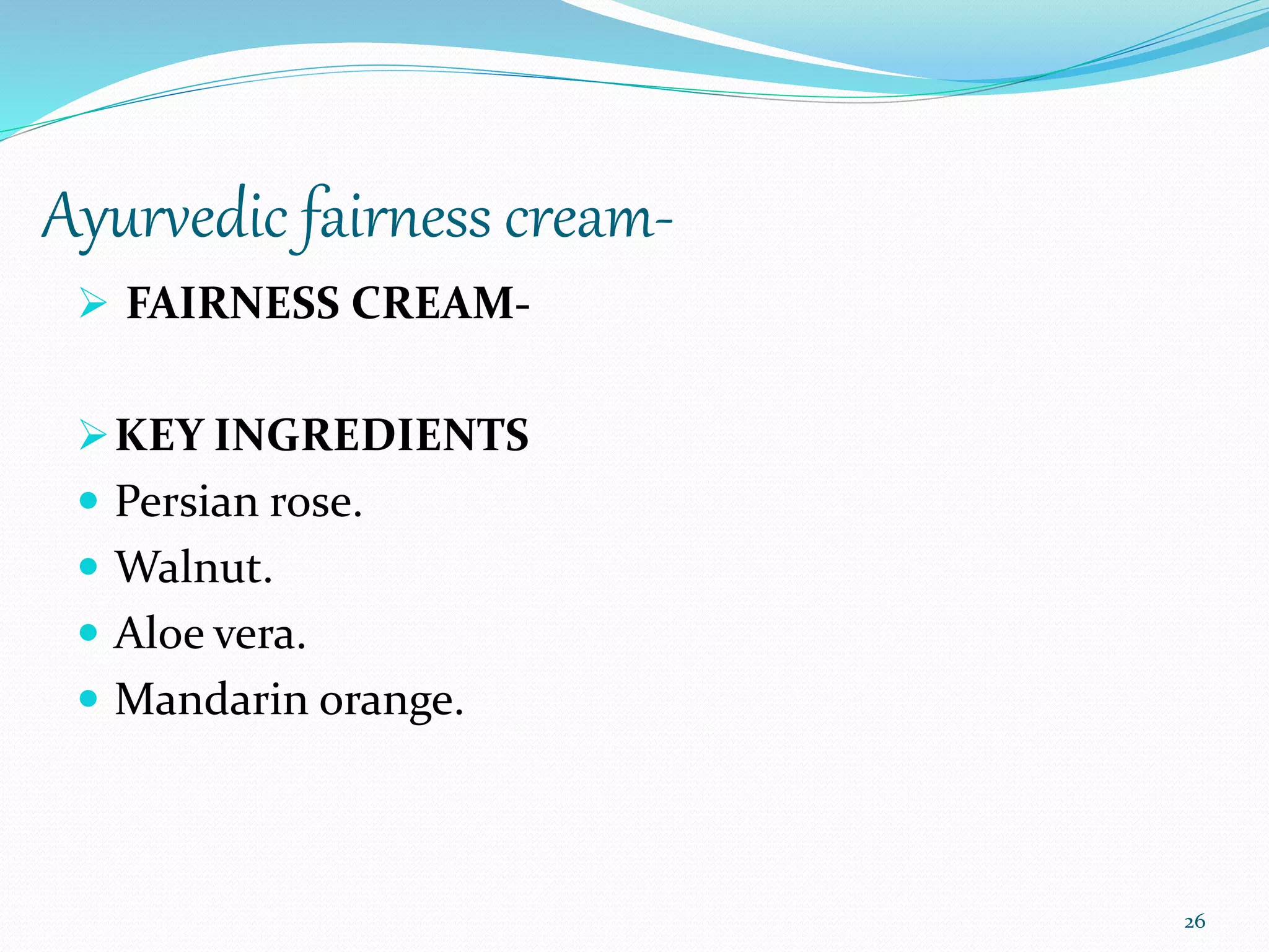 Pharmaceutical creams.....