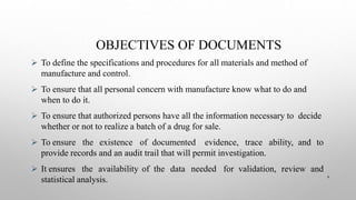 OBJECTIVES OF DOCUMENTS
6
 To define the specifications and procedures for all materials and method of
manufacture and co...