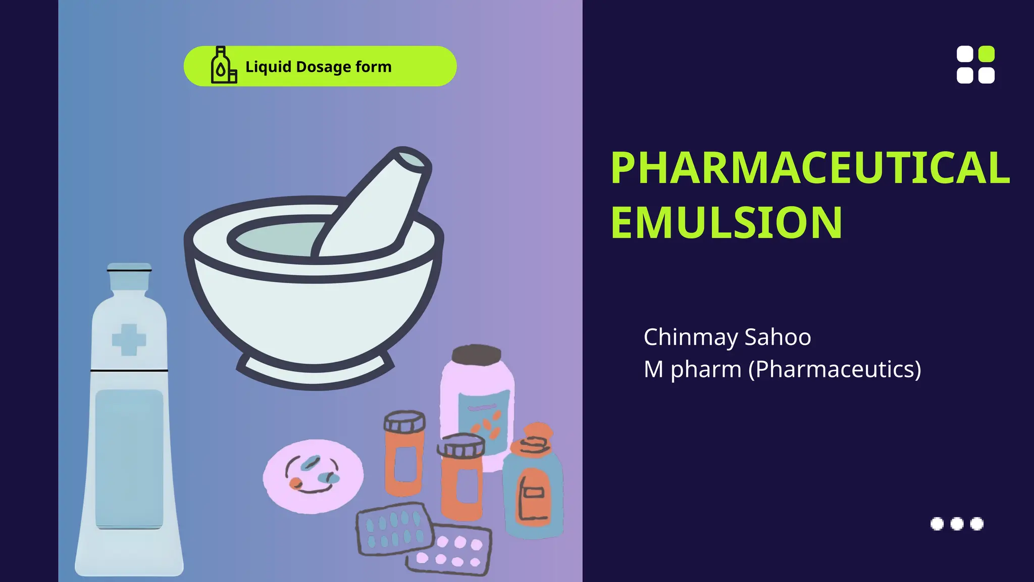 Pharmaceutical Emulsion Classification Application Methods Of