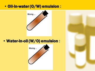 COARSE DISPERSION (PHARMACEUTICAL EMULSION) | PDF