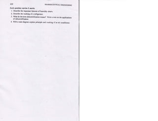 Pharmaceutical engineering unit operations by c.v.s. subrahmanyam