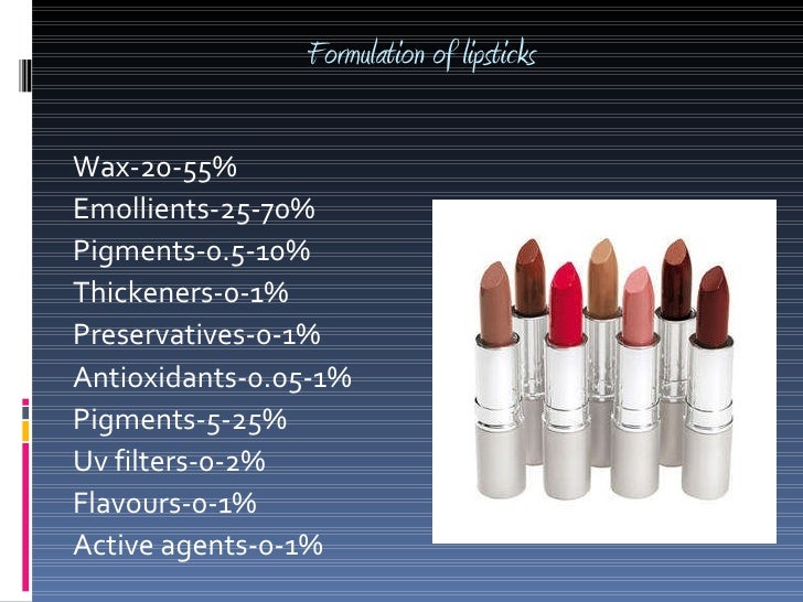 Formulations of pharmaceuticals and cosmetics ppt 1