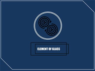 ELEMENT OF GLASS
 