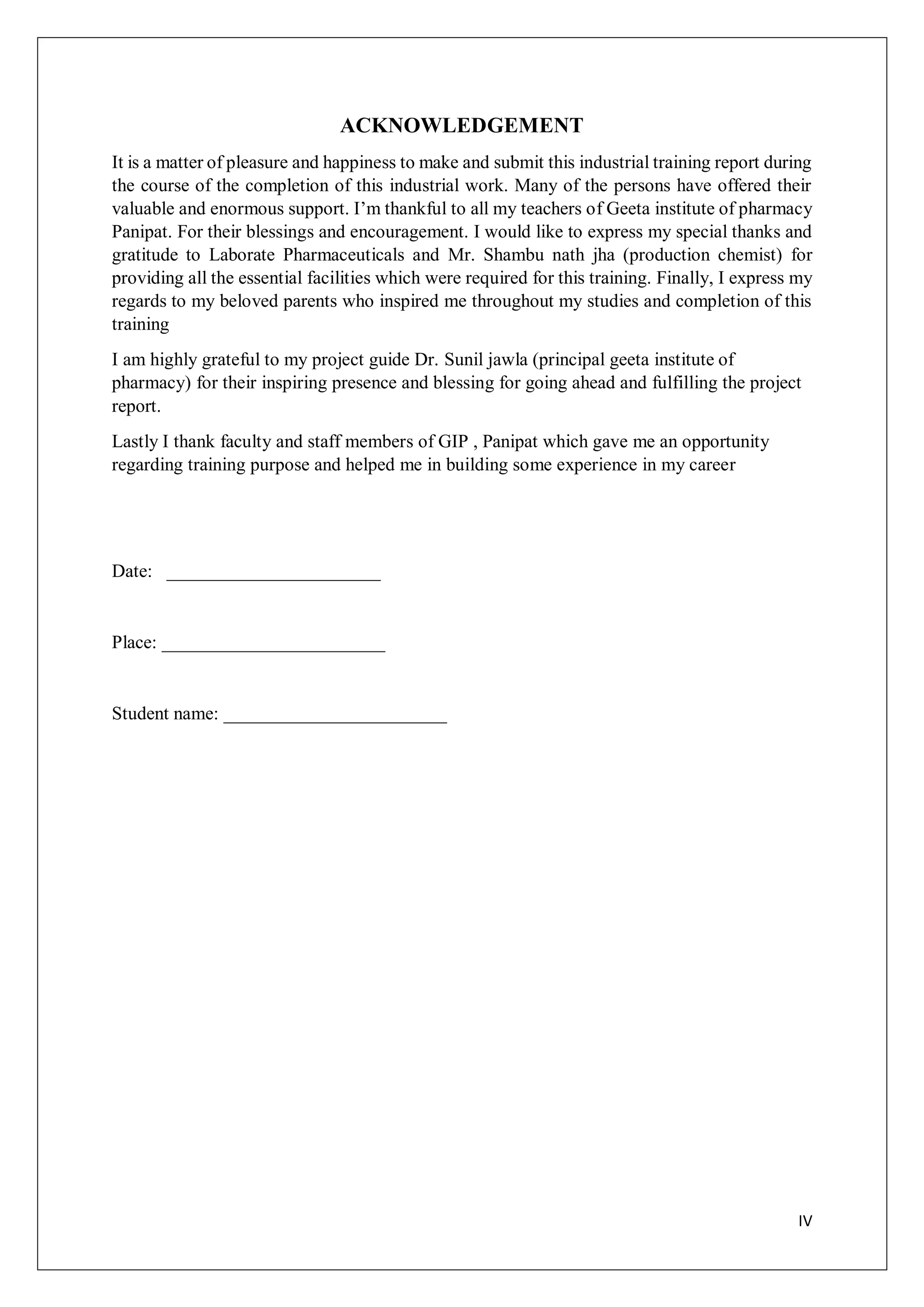 PHARMACEUTICAL INDUSTRIAL TRAINING REPORT .pdf